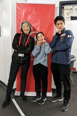 りくりゅう支える「カナダの母」