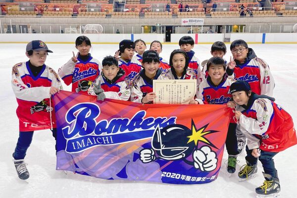 小学Ａ優勝の今市ボンバーズ