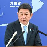 「包容力と力強さある外交を」　茂木外相が抱負、対中「不当な主張には反論」