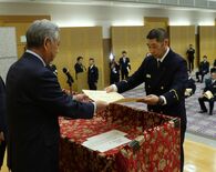 栃木県援助隊に総務大臣感謝状　岩手・大船渡山火事で活動　消防本部などに…