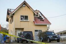 東広島市の住宅火災、油を検出