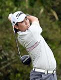 前田、３戦連続首位発進