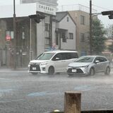 栃木県内で激しい雨や落雷　10日夜遅くにかけて警戒必要