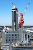 成田の新管制塔、高さ日本一へ工事進む