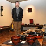 漆の可能性追求　漆芸家宮原さん４年ぶりの個展　日光