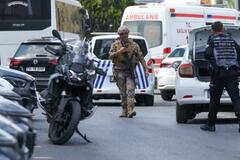 イスラエル公館近くで銃撃