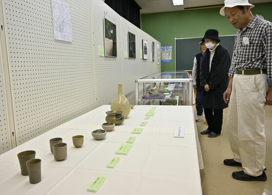 初公開作品も並ぶ「かなめ焼」のテーマ展