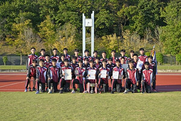 男子優勝の作新
