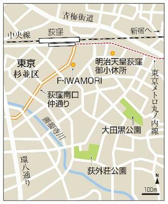 荻窪地図