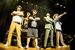 宇都宮で開催されたライブで共演した豪華アーティスト。左から奥田、レキシ、トータス、浜崎
