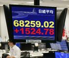 東証、初の６万８千円