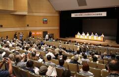 市民がミサイル「説明会」