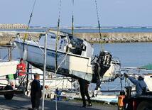 ほぼ同じ場所で相次ぎ転覆