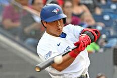 米大リーグ、岡本は３安打３打点