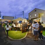 高根沢・宝積寺駅前でフェスタ　音楽聴きながら飲食楽しむ