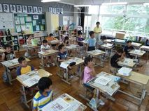 見出しを考える／佐野市出流原小