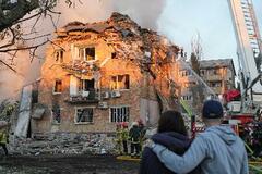 キーウ大規模攻撃、１９人死亡