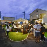 高根沢・宝積寺駅前でフェスタ　音楽聴きながら飲食楽しむ