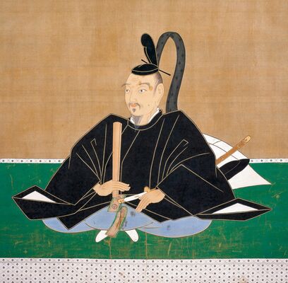 鳥居元忠の肖像画（常楽寺提供）