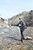 渓流釣りを楽しむ釣り人たち