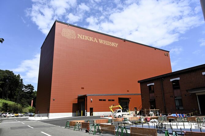 稼働した栃木工場の新貯蔵庫＝さくら市