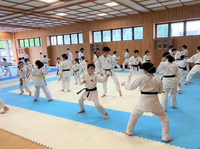 7月30日と31日に開催される全国大会に向けて真剣に取り組んでいます