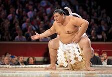 大の里、観客の視線独り占め
