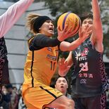 ３人制バスケ日本選手権、ブレックス４連覇逃す　準決勝でノックアウト負け
