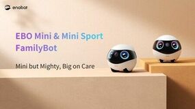 Enabot、EBO MiniおよびEBO Mini Sport FamilyBotsを発表