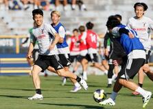 日本代表、メキシコ戦へ調整