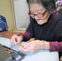 復員した兄がくれた筆入れ　思い出とともに今も大切に