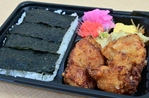 一番人気の「のりから明太弁当」