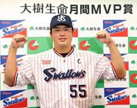ヤクルト村上、阪神才木らが受賞