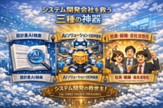【生成AI時代の生存戦略】 システム開発会社が直面する“3大危機”を突…