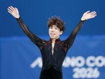 佐藤、男子フリーで大逆転の銅