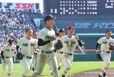 作新学院がセンバツ初戦突破　大分商を振り切る