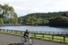 豊かな自然の中でサイクリングが楽しめる宇都宮市森林公園。残念ながらレンタサイクルでは世界選手権のコースは走れない
