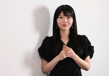 　新作アルバムを発売した山田磨依