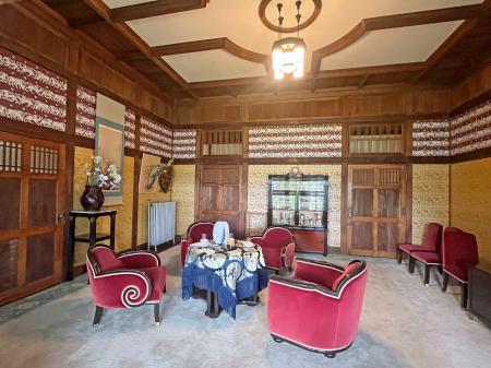 　荻窪会談が行われた部屋＝東京都杉並区