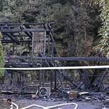 足利で建物火災