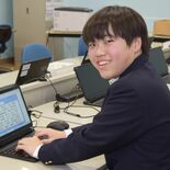 １分間でミス無く363字を入力　石橋中３年保坂さんがローマ字部門全国１…