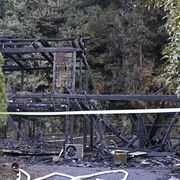 足利で建物火災