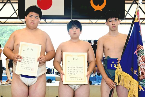 相撲団体優勝のＴＳＵ宇都宮