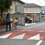 通学路に仮設段差設置　宇都宮市や中央署、車の速度抑制に　来月２日まで