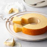 バウムクーヘン×チーズのおいしさ　チーズバウム新発売　庫や