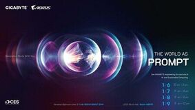 GIGABYTE、CES 2026で完全没入型かつ参加型の体験を通じて人間とAIの相互作用を再定義