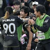栃木シティＪ２昇格　ダメ押し３点目はFW吉田篤志　開幕戦以来９カ月ぶり、うっぷん晴らすゴール