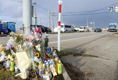 親子死亡、ブレーキ踏まず進入か