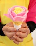 秋田の夏はババヘラ、ユニーク風物詩アイス