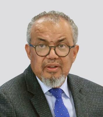 WHOのテドロス事務局長